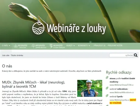 Webináře z louky